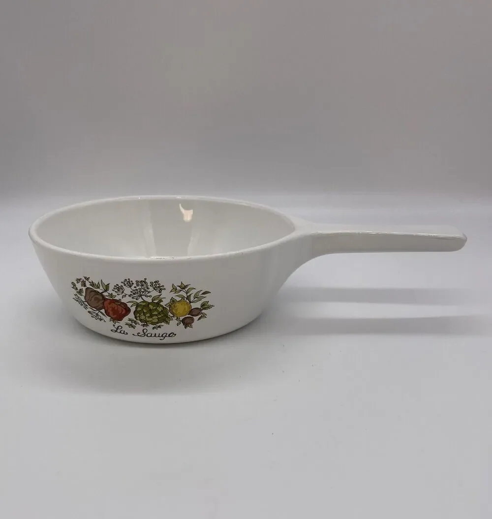 Vintage Corning Ware Spice of Life La Sauge Menuette 1 Pint Sauce Pan P-81-B